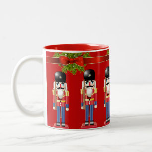 Caneca De Café Em Dois Tons COLEÇÃO DE NATAL DE SUZANNE ELIZABETH - Feriado