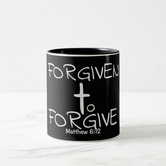 Caneca De Café Em Dois Tons Coleção de Presentes de Fé (Centro)