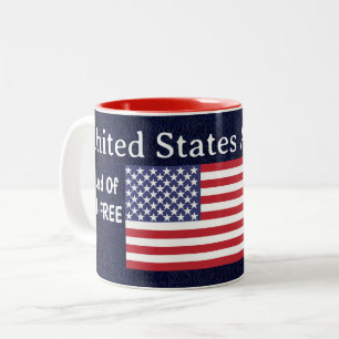 Caneca De Café Em Dois Tons Coleção de Presentes Militares -