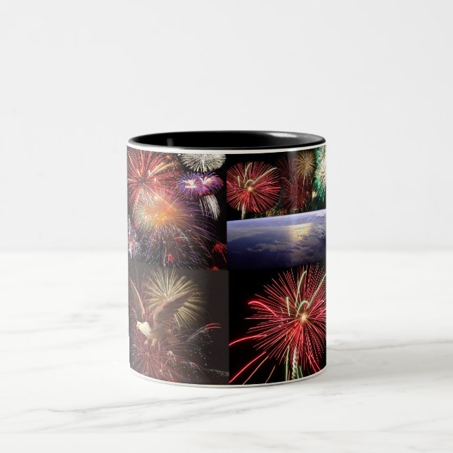 Caneca De Café Em Dois Tons Coleção Fireworks (Centro)