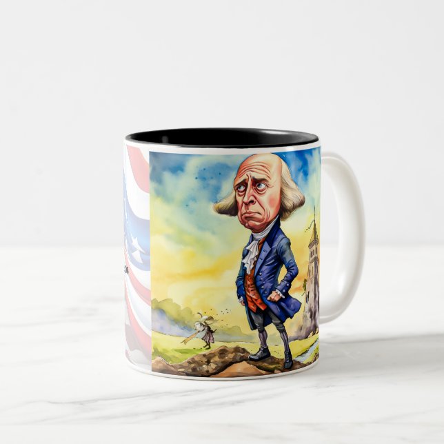 Caneca De Café Em Dois Tons Coleção Presidencial (Frente Esquerda)