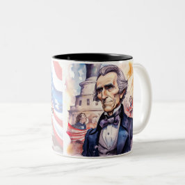 Caneca De Café Em Dois Tons Coleção Presidencial