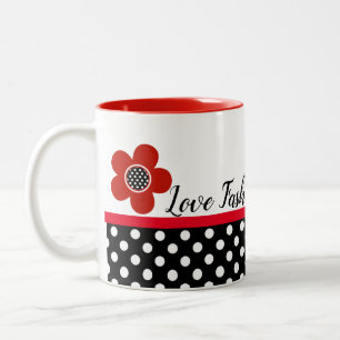 CANECA DE CAFÉ EM DOIS TONS COLEÇÃO SHOPPING QUEEN