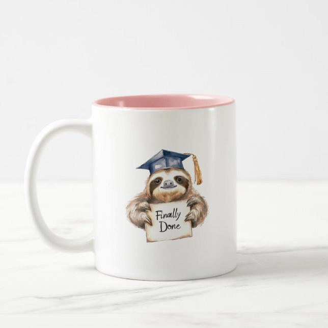 Caneca De Café Em Dois Tons Colección Graduación 2025 (Esquerda)