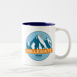 Caneca De Café Em Dois Tons Collegiate Peaks Colorado