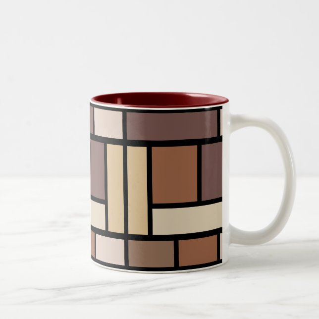 Caneca De Café Em Dois Tons Colour Block Mug 04 (Direita)