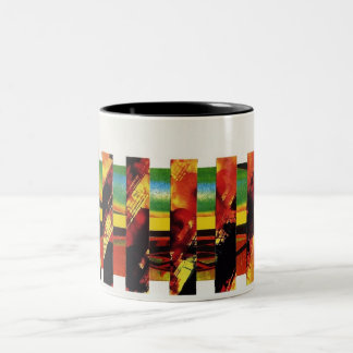 Caneca De Café Em Dois Tons Coluna 34