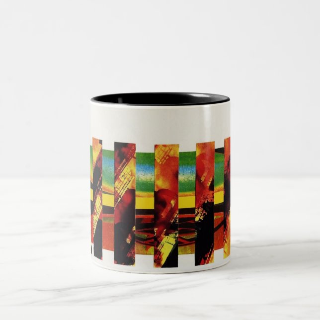 Caneca De Café Em Dois Tons Coluna 34 (Centro)