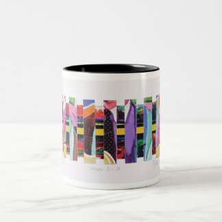 Caneca De Café Em Dois Tons Coluna 7