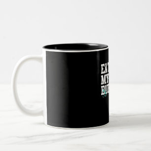 Caneca De Café Em Dois Tons Coma Minhas Bolhas Engraçada Nadar Natação