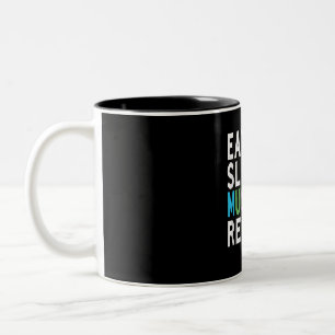Caneca De Café Em Dois Tons Coma Musicais Do Sono Repetem, Presentes De Ação D