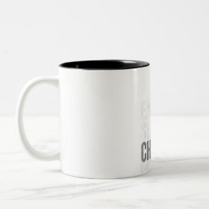 Caneca De Café Em Dois Tons Coma o Jogo do Conselho do Jogador Repetitivo do S