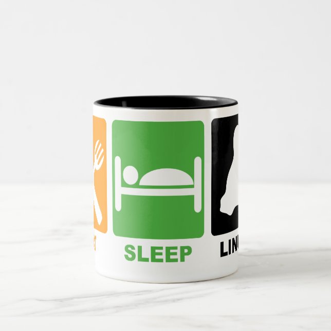 CANECA DE CAFÉ EM DOIS TONS COMA O SONO LINUX (Centro)
