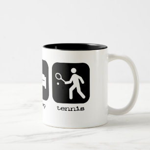 Caneca De Café Em Dois Tons Coma o tênis do sono