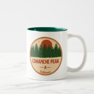 Caneca De Café Em Dois Tons Comanche Peak Wilderness Colorado