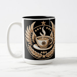 Caneca De Café Em Dois Tons Comandante do Café