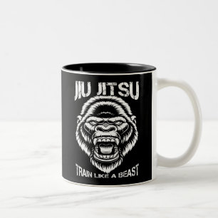 Caneca De Café Em Dois Tons Comboio Jiu Jitsu Como Besta