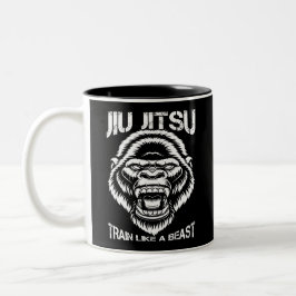 Caneca De Café Em Dois Tons Comboio Jiu Jitsu Como Besta