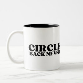 Caneca De Café Em Dois Tons Combustível para Finalidade | Nunca Volte