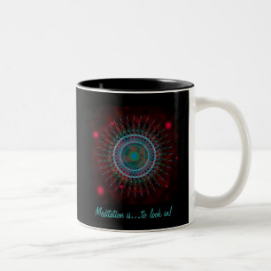 Caneca De Café Em Dois Tons Cometa Azul