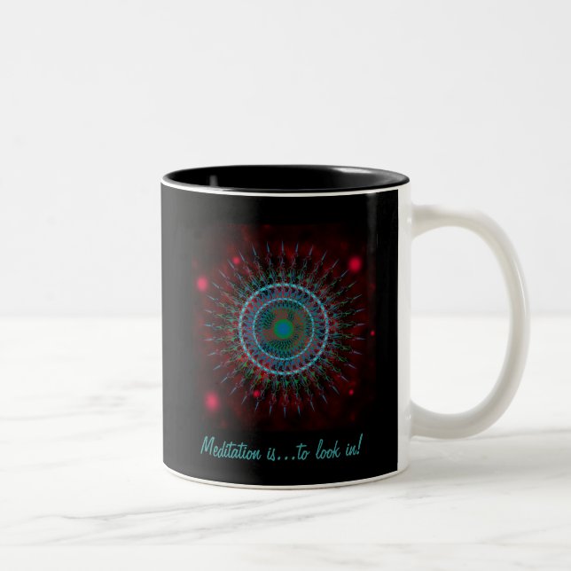 Caneca De Café Em Dois Tons Cometa Azul (Direita)