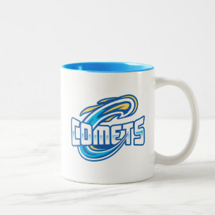 Caneca De Café Em Dois Tons Cometas do Cottey College
