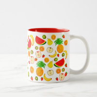 Comida de Fruta Colorida Corta Vegetariana