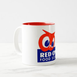 Caneca De Café Em Dois Tons Comida Red Owl Stores Mug