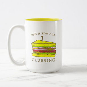 Caneca De Café Em Dois Tons Como eu vou bater bonito & engraçado agrida