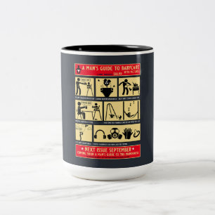 Caneca De Café Em Dois Tons Como ser um guia de Pai