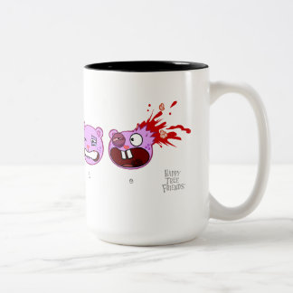 Caneca De Café Em Dois Tons Como seu dia está indo?