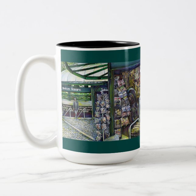 Caneca De Café Em Dois Tons Como Uma Imagem É Inimaginativa? (Esquerda)