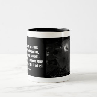 Caneca De Café Em Dois Tons Companheiro