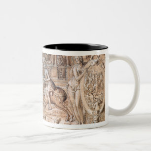 Caneca De Café Em Dois Tons Competiam