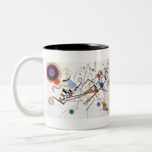 Caneca De Café Em Dois Tons Composição viii (Esquerda)
