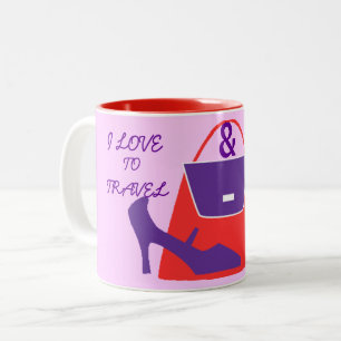 CANECA DE CAFÉ EM DOIS TONS COMPRANDO COLEÇÃO DE RAINHAS