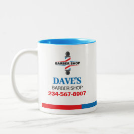 Caneca De Café Em Dois Tons Compro Barber