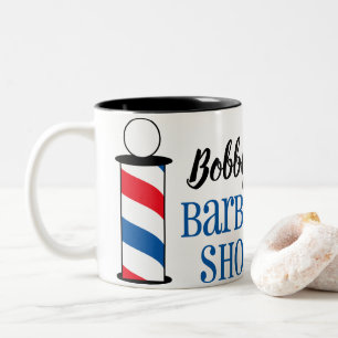 Caneca De Café Em Dois Tons Compro de Barber Personalizado