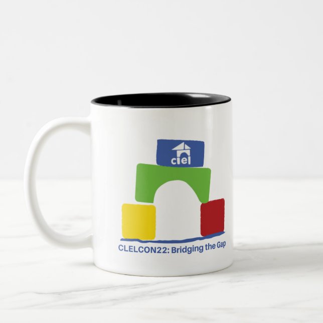 Caneca De Café Em Dois Tons Conferência CLEL 2022 (Esquerda)