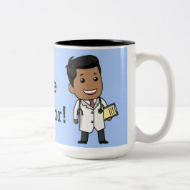 Caneca De Café Em Dois Tons Confie-me Doc