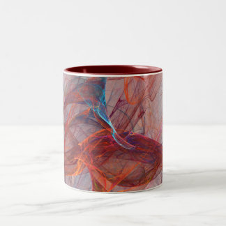 Caneca De Café Em Dois Tons Conflito