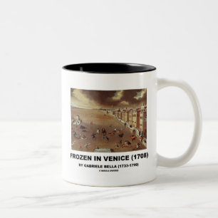Caneca De Café Em Dois Tons Congelada em Veneza (1708) por Gabriele Bella