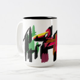 Caneca De Café Em Dois Tons Conjunto Fox Outono