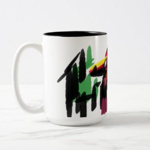 Caneca De Café Em Dois Tons Conjunto Fox Outono