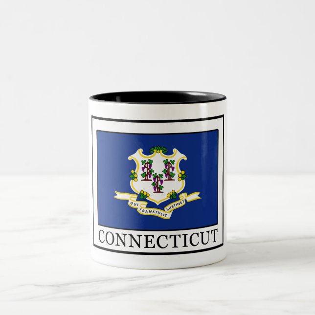 Caneca De Café Em Dois Tons Connecticut (Centro)