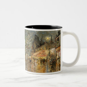 Caneca De Café Em Dois Tons Constantin Korovin: Fuzileiro naval do La do café,