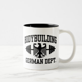 Caneca De Café Em Dois Tons Construção de base alemã