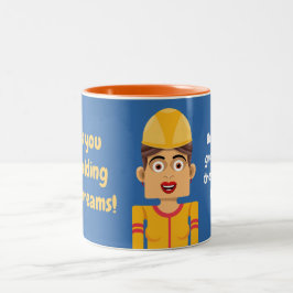 Caneca De Café Em Dois Tons Constructora