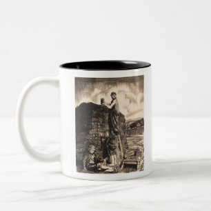 Caneca De Café Em Dois Tons Construtores - George Bellows - 1922