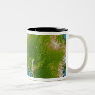 Caneca De Café Em Dois Tons Continente de Austrália